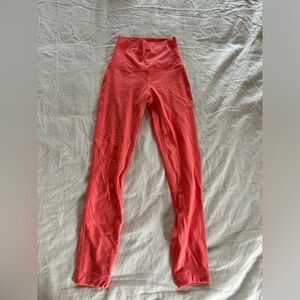 Lululemon align leggings: Raspberry cream
